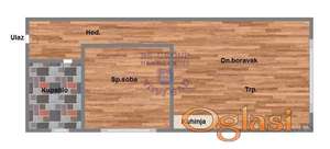 Dvosoban stan u izgradnji u Sremskoj Kamenici