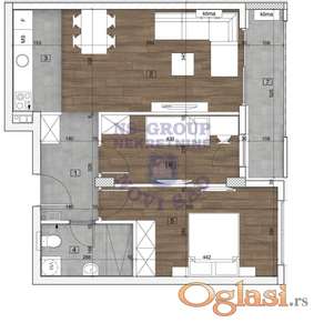 Trosoban stan u novom kompleksu