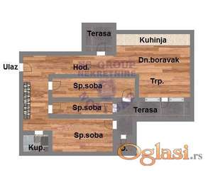 Četvorosoban na Podbari!!