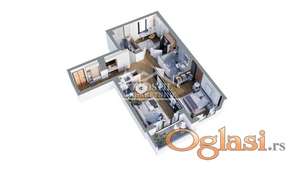 Premium novogradnja na Bežanijskoj kosi ID#24905