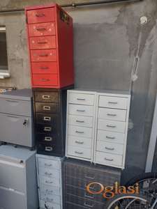 Metalni fiokar/ ormarići sa fiokama