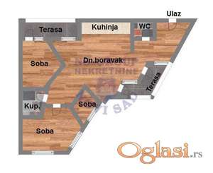 Troipsoban 91m2 Mišeluk