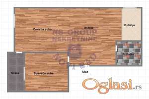 Jednoiposoban stan u izgradnji, Petrovaradin