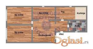 Kuća na prodaju Bački Jarak 103m2