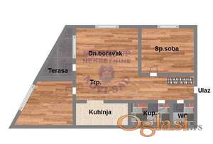 Dvoiposoban stan na Telepu, 50m2