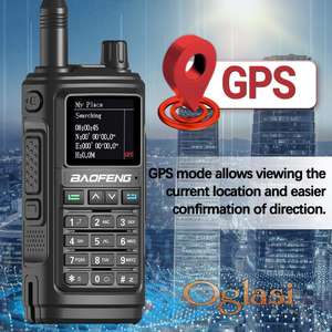 Toki voki UV 17 PRO GPS radio stanica