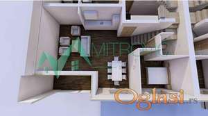 Na prodaju stan u Sremskoj Kamenici 95m2 - kvalitetna gradnja, vrhunski materijali, mirno i zeleno okruženje; povrat PDV-a 