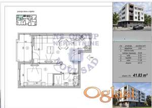 Dvosoban stan, 42m2, Telep