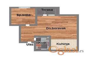 Odlican  dvosoban u izgradnji na Bul. Evrope!
