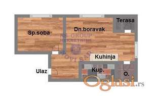 Dvosoban stan u Lipovom Gaju