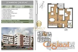 Prodaja trosobnjog stana – 65m², useljivo 2025. godine!