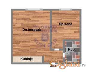 Dvosoban stan u izgradnji na Telepu!