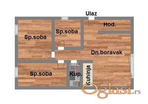 Troiposoban stan u srcu Futoga!