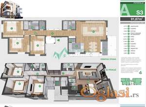 Luksuzan četvorosoban stan u urbanoj vili – Tatarsko brdo 