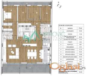 Novi Sad, Telep - Komforan penthouse petosoban stan + gratis garaža 