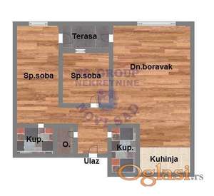 Odlican trosoban stan u izgradnji