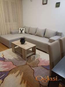 Dvosoban namešten stan-Kraljev Park,Socijalno-42m2-400e