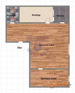 Jednoiposoban stan u izgradnji na Klisi, 35m2