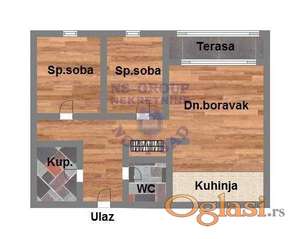 Trosoban stan na Novom Naselju !