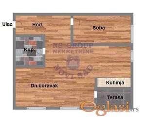 92.230e JEDNOIPOSOBAN  Bulevar patrijarha Pavla, Novi Sad