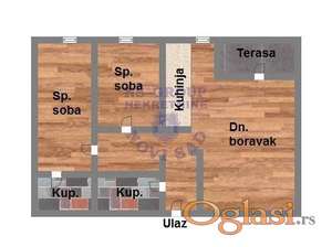 Trosoban stan u Sremskoj Kamenici