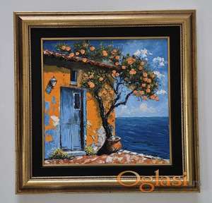 Ulje na platnu - Mediterano 2, prelepa slika!