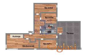 Za ljubitelje prostranog stana, četvrosoban u izgradnji, Salajka, 120m2!