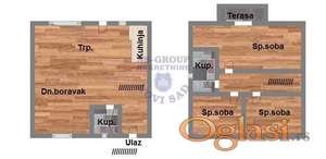 Četvorosoban 93m2 Veternik