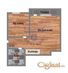 - Odličan dvosoban - 46m2, Nova Detelinara -