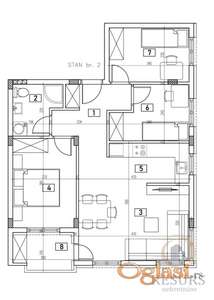 <p>ČETVOROSOBAN STAN U IZGRADNJI SA POVRATOM PDV-A, ADICE