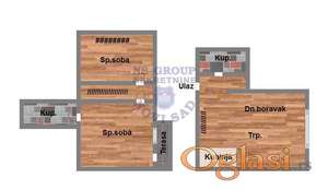 Dvoiposoban stan, 54m2, Divčibare