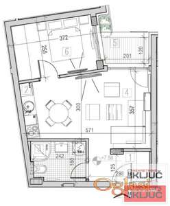 PODBARA, 38m2, Jednoiposoban sa pdv