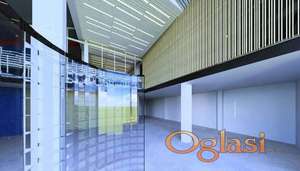 Prizemlje i galerija hale