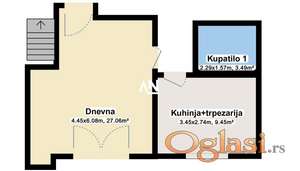 Gospodara Vučića. Zgrada iz 2014 Stan bez ulaganja ID#23087