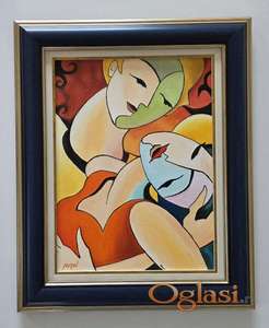 Ulje na platnu - U zanosu, prelepa slika!