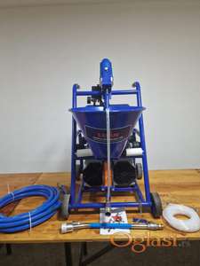 Masina za gletovanje sa dva motora