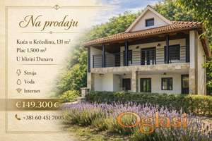 Kuća u Krčedinu - prirodni raj pored Dunava