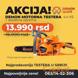 Demon Testera CS 65T 4.4KS Garancija