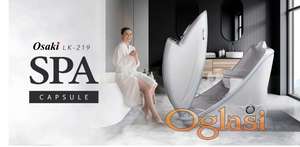 OSAKI LK-219 SPA Kapsula -Infracrvena sauna sa vulkanskim kamenjem