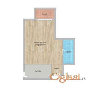 Stan NOVI SAD,TELEP - 34 m2 91800 €, ID: 1102464