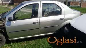Prednja leva vrata dacia logan