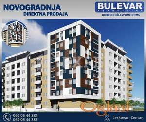 Novogradnja, direktna prodaja, širi centar, 70m2