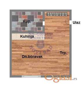 Garsonjera u izgradnji 24m2