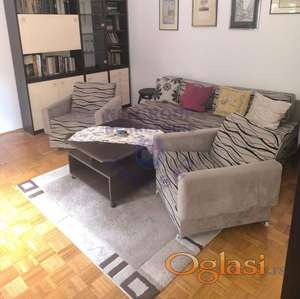 Izdaje se kompletno namešten dvosoban stan površine 56m²