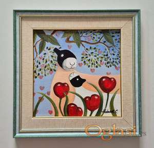 Ulje na platnu - Mali znaci paznje, prelepo!