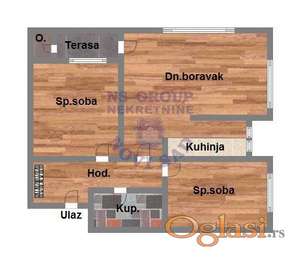 Dvoiposoban, 54m2 Petrovaradin