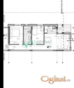 Novi Sad, Telep - Odlični stanovi u izgradnji - dvoiposoban, 58 m2 