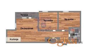 - 59m2 - Odličan trosoban stan - Cena sa PDV-om -