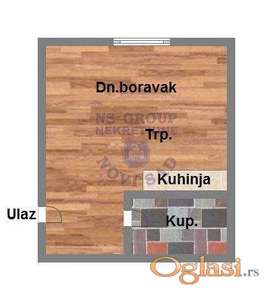 Garsonjera u izgradnji! Mirna lokacija!