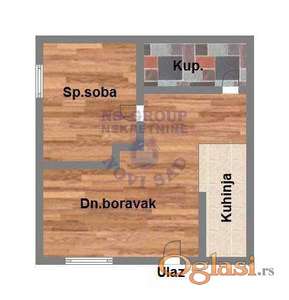 Dvosoban stan - odlična lokacija u Veterniku!